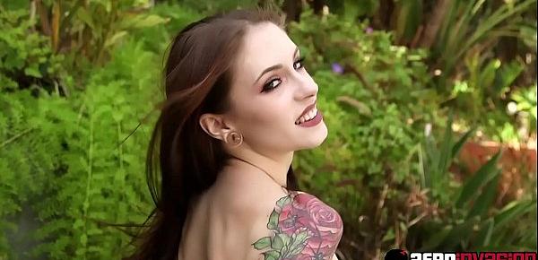  Amazing young beauty Anna DeVille interracially rammed